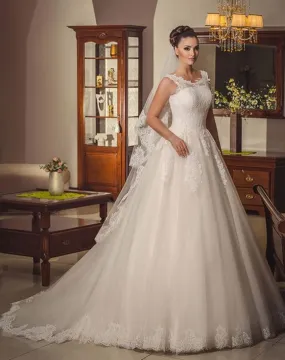 ---Classic wedding dress for church wedding A line for sale online from the 2021 bridal collection--