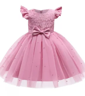 Abiti natalizi senza maniche con imbracatura rossa per ragazze 2023 Capodanno per bambini Princess Party Gala Dress per 3 8 anni