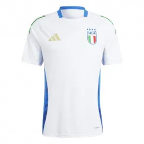 ADIDAS Maglia Calcio Italia Training Bianco Blu Uomo