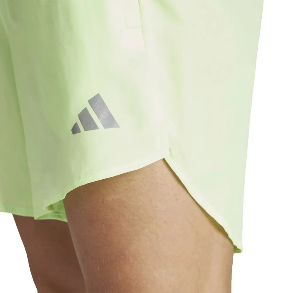 ADIDAS Pantaloncini Running Energized Verde Fluo Uomo