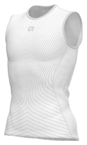 Alé Scatto Sleeveless Under Jersey White