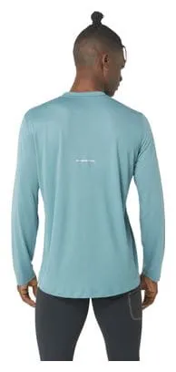 Asics Run Lite-Show Long Sleeve Jersey Blue Uomo