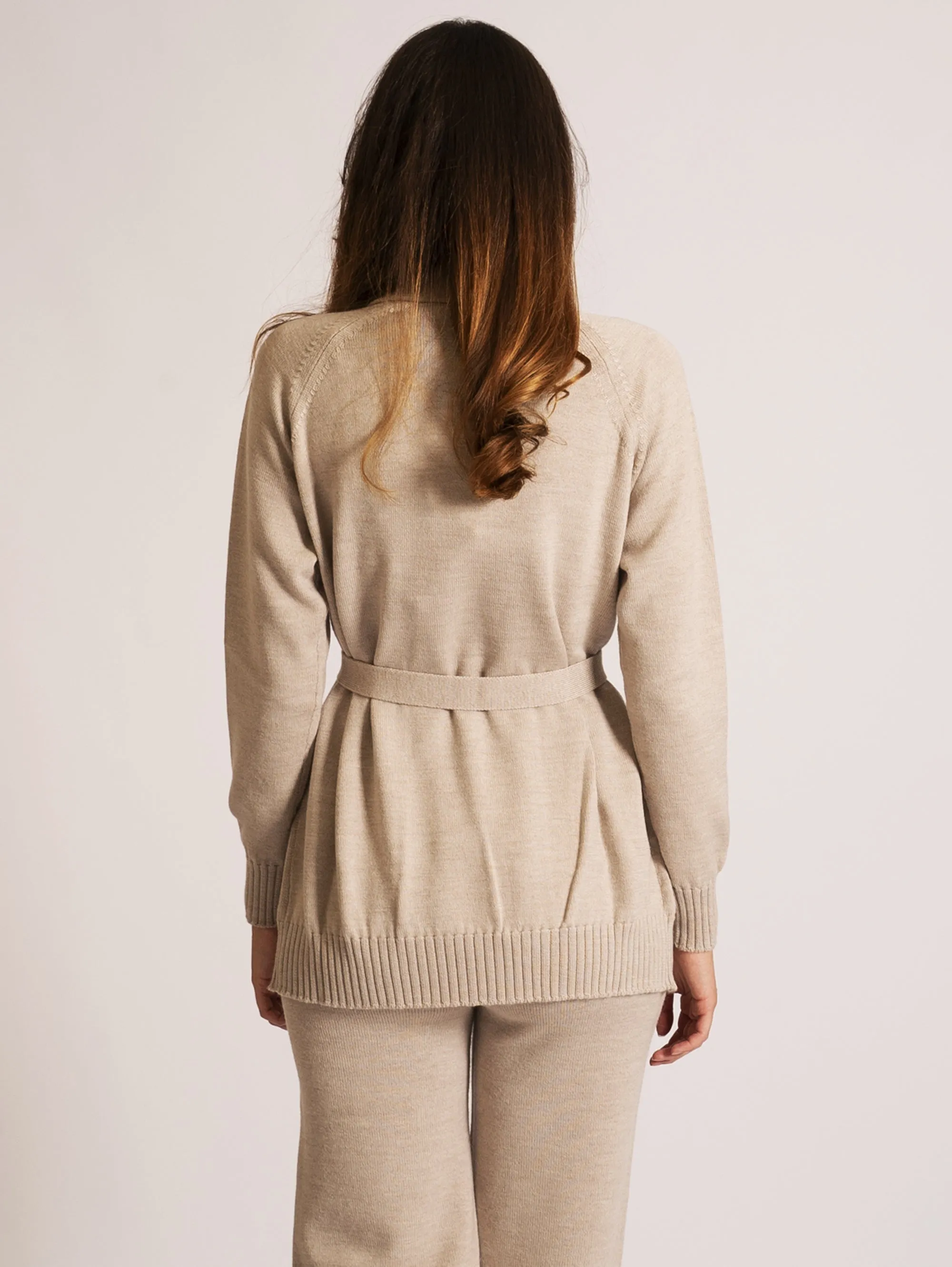 Cardigan con Cintura Cachà