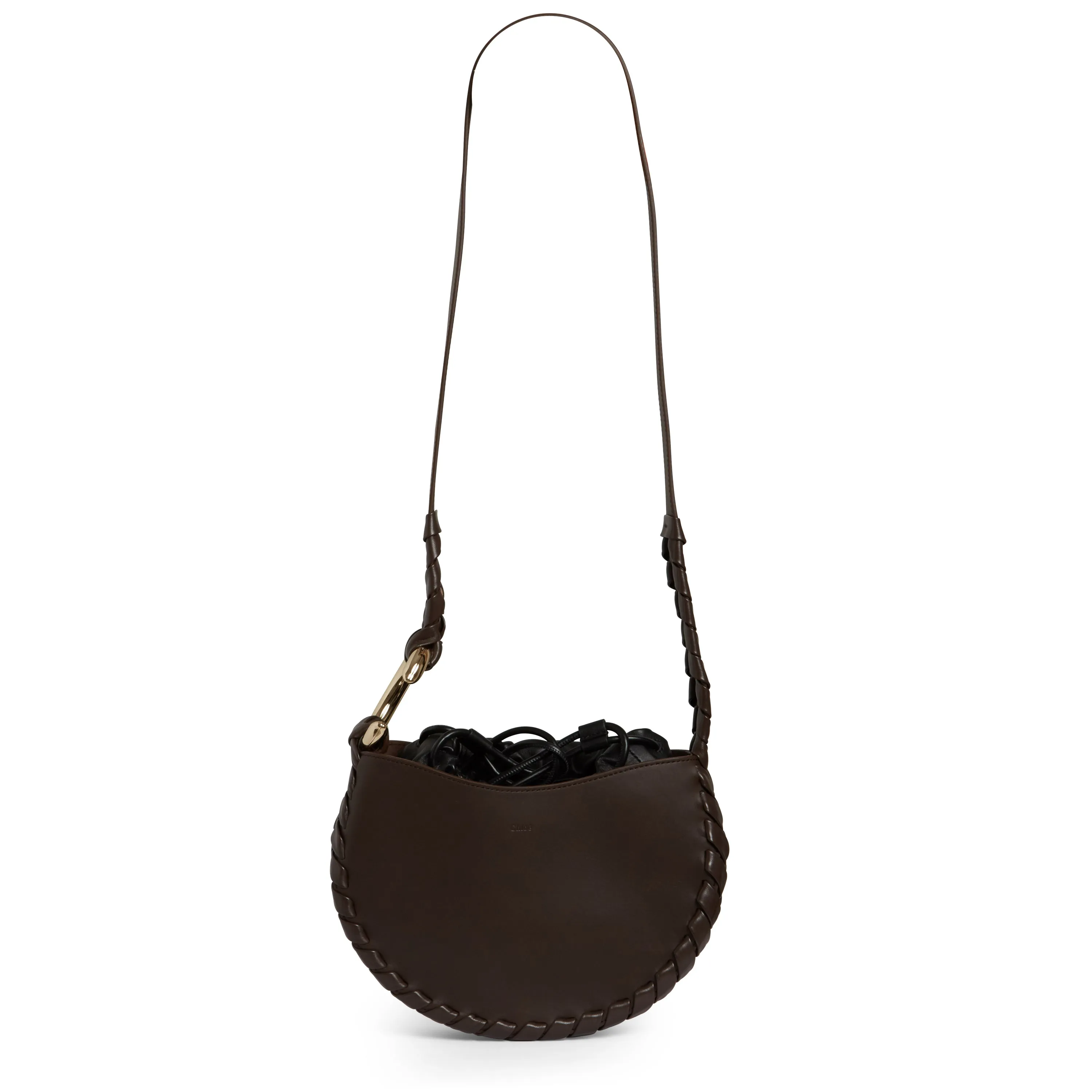 CHLOE  Borsa ''Hobo'' piccola in pelle marrone