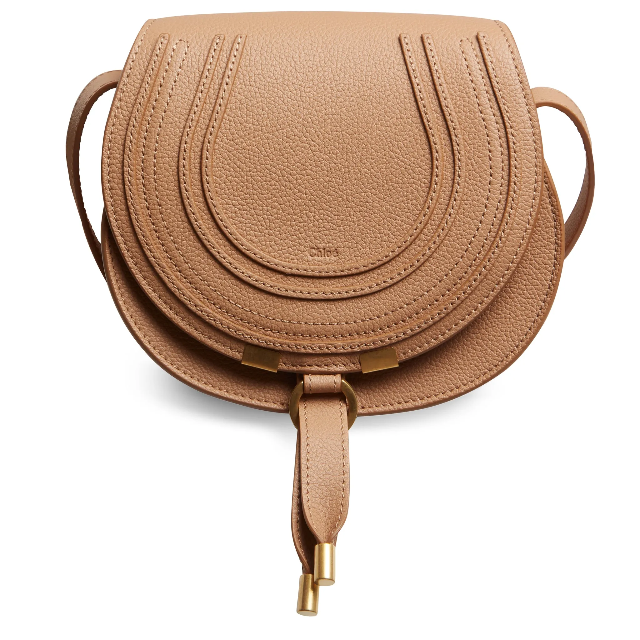 CHLOE  Borsa ''Marcie'' piccola in pelle beige