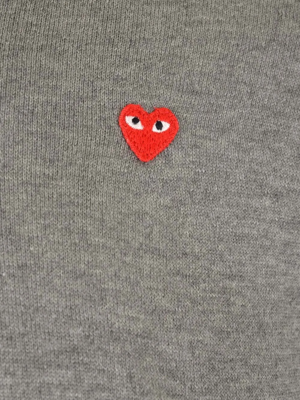   Comme Des Garcons Play  Maglia grigia  