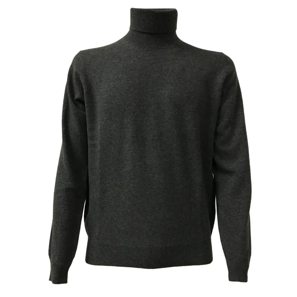 DELLA CIANA maglia uomo collo alto art 18020 80% lana 20% cashmere MADE IN ITALY