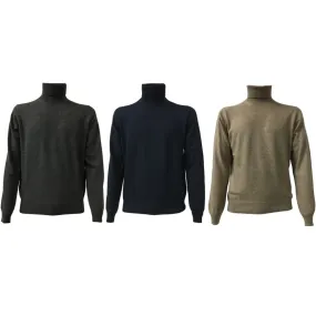 DELLA CIANA maglia uomo collo alto art 18020 80% lana 20% cashmere MADE IN ITALY