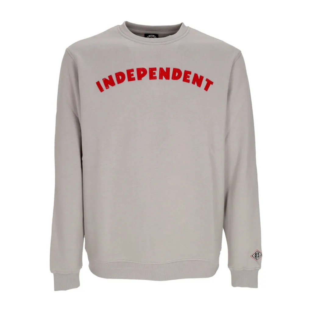 felpa girocollo uomo brigade felt crewneck CEMENT