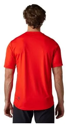 Fox Ranger Moth Race Short Sleeve Jersey Red