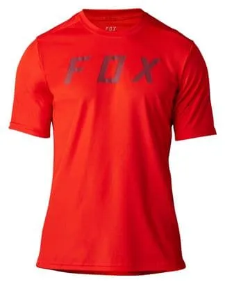 Fox Ranger Moth Race Short Sleeve Jersey Red