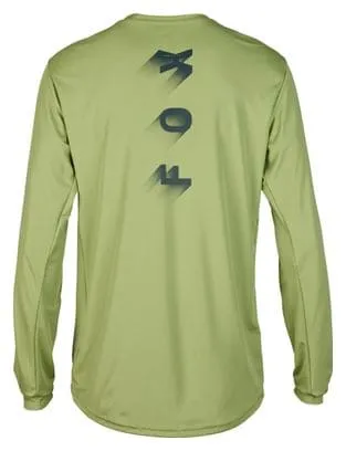 Fox Ranger Wayfaring Long Sleeve Jersey Light Green