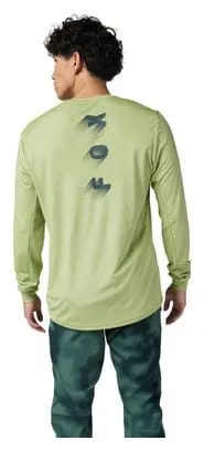 Fox Ranger Wayfaring Long Sleeve Jersey Light Green