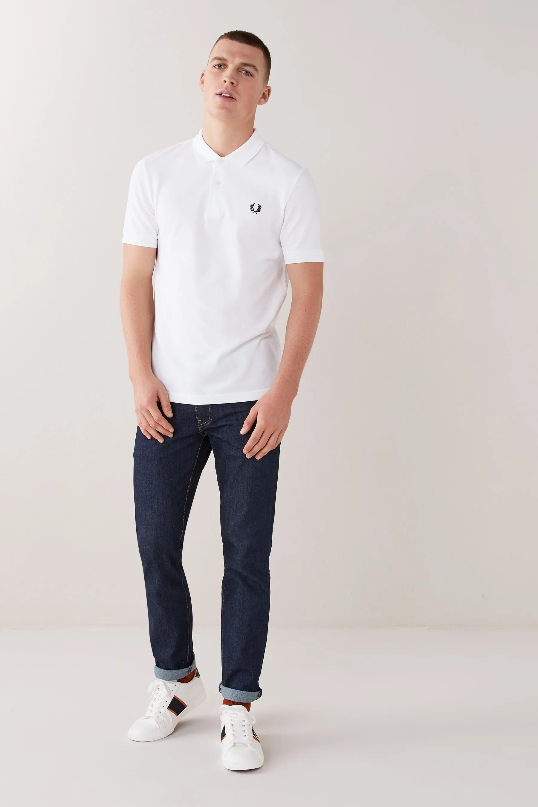 Fred Perry Plain Polo Shirt