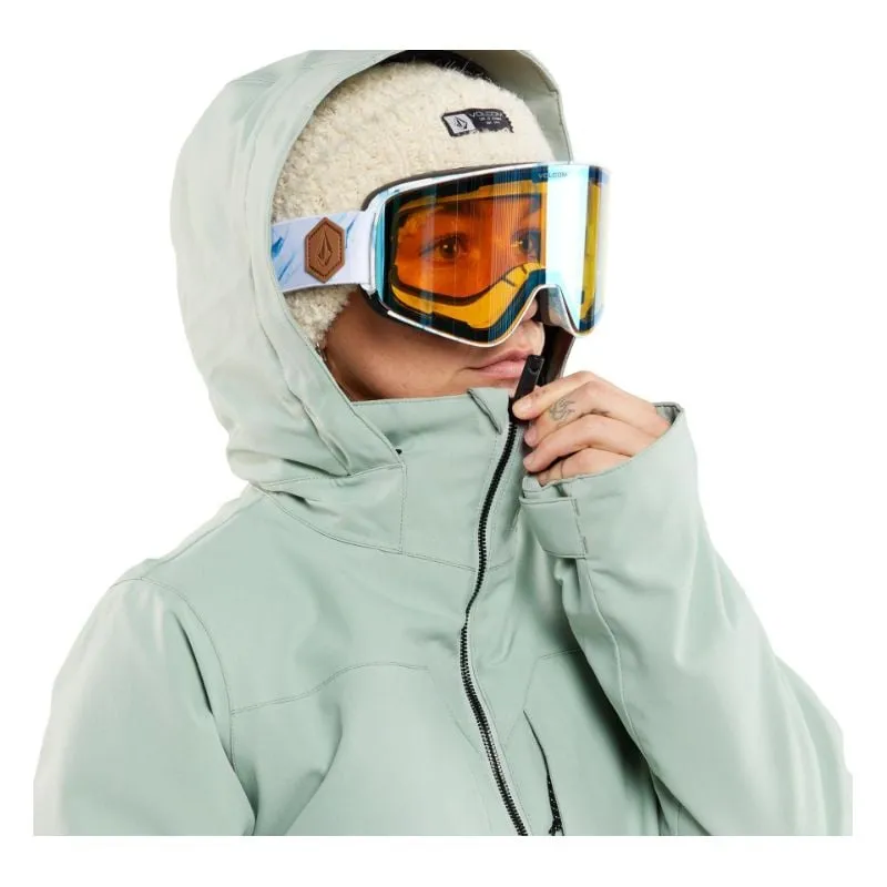 Giacca da snowboard da donna Volcom SHELTER 3D STRETCH JACKET (SAGE FROST)