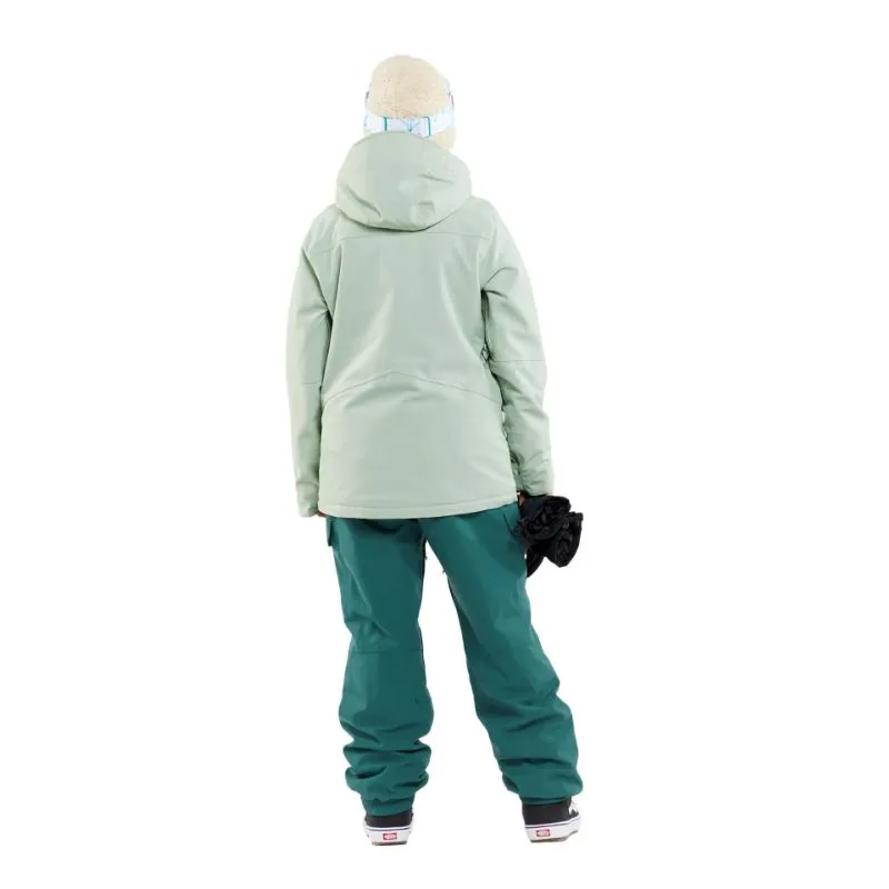 Giacca da snowboard da donna Volcom SHELTER 3D STRETCH JACKET (SAGE FROST)