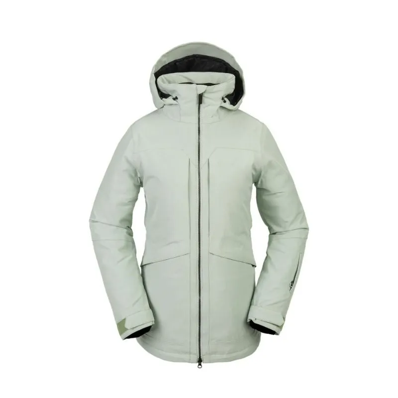 Giacca da snowboard da donna Volcom SHELTER 3D STRETCH JACKET (SAGE FROST)