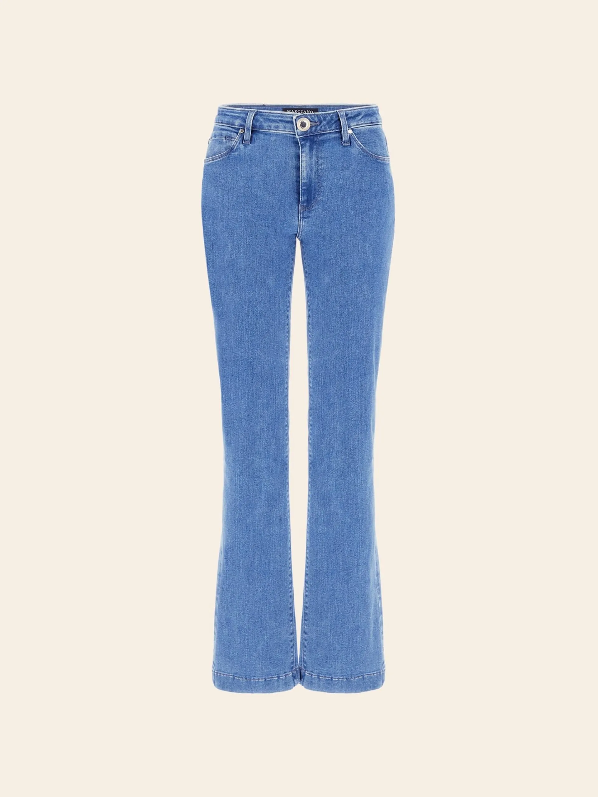 Jeans bootcut a vita media marciano