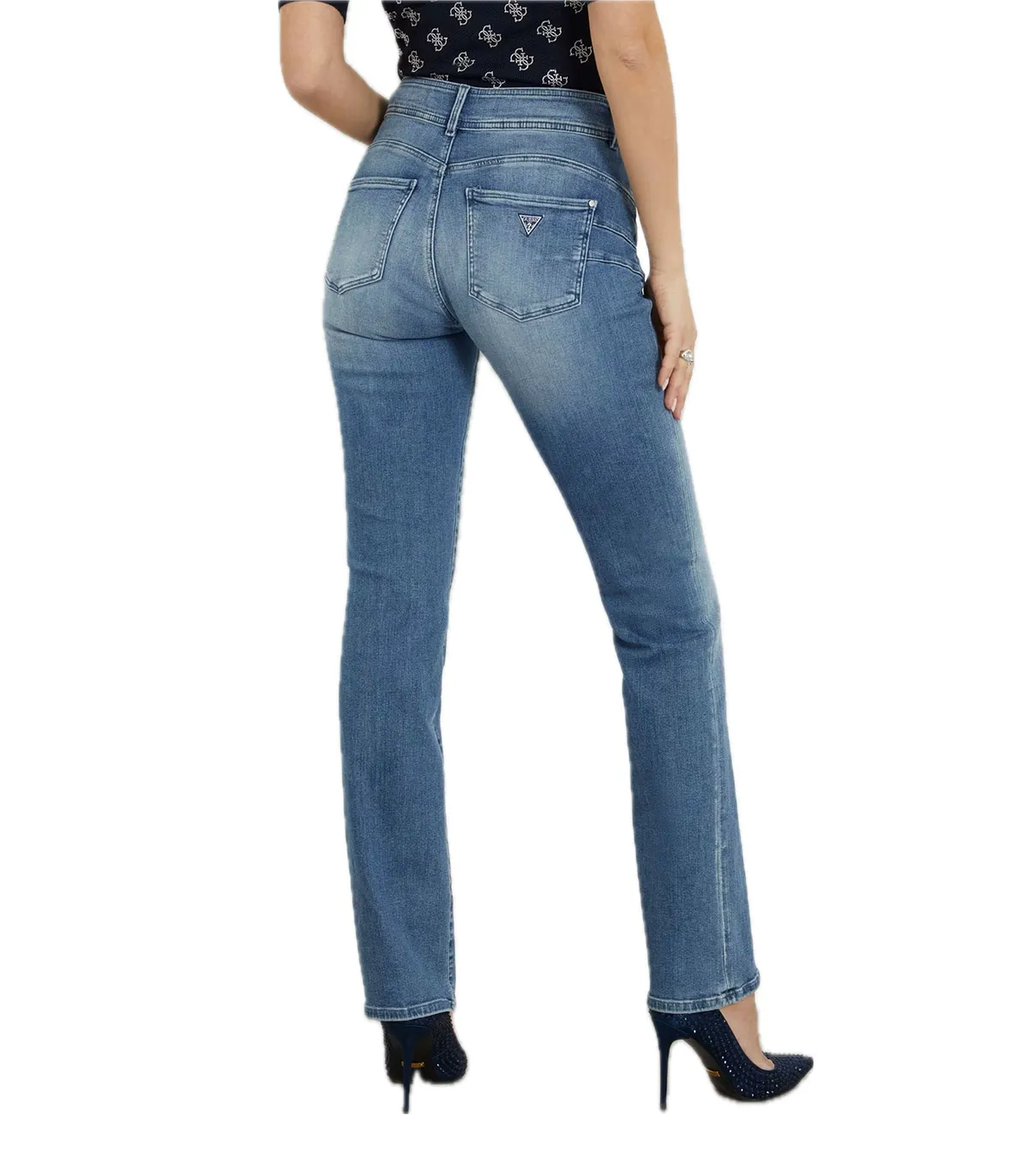 Jeans Donna Guess Straight push up