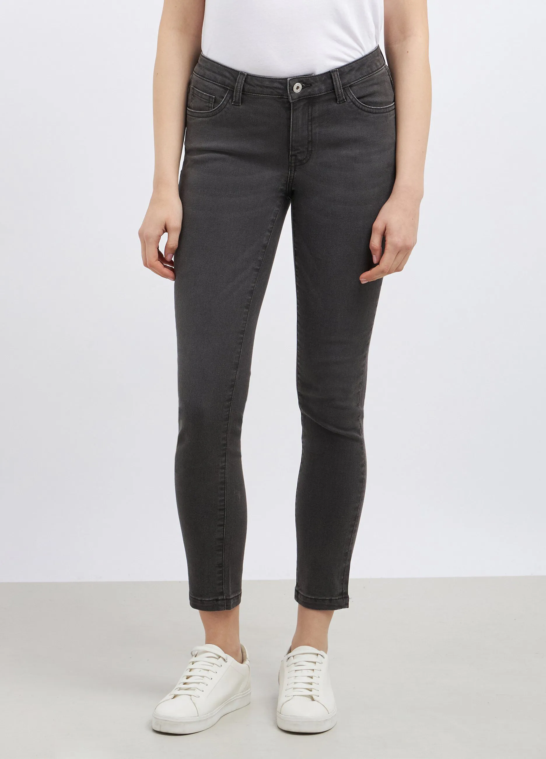 Jeans in misto cotone stretch donna