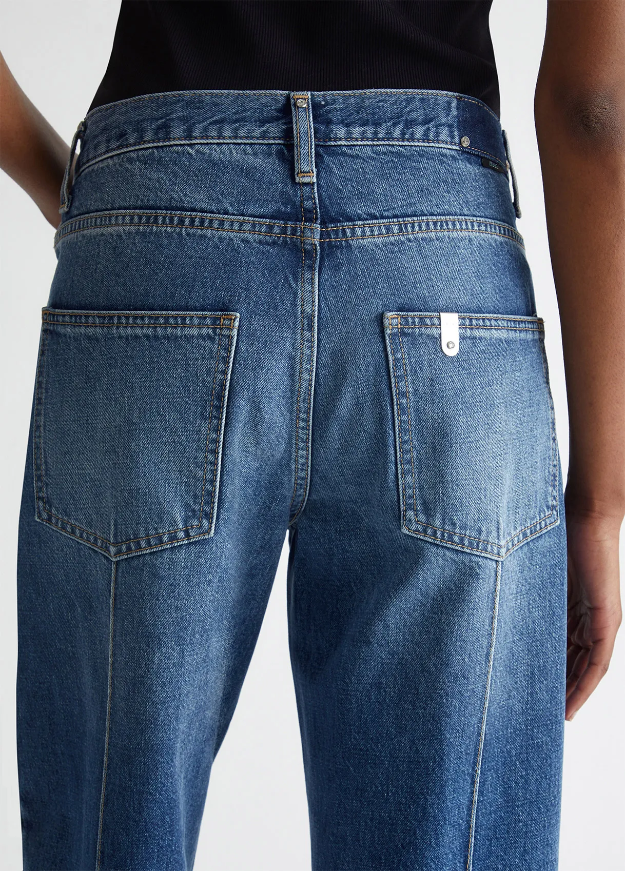 JEANS STRAIGHT CROPPED LIU-JO