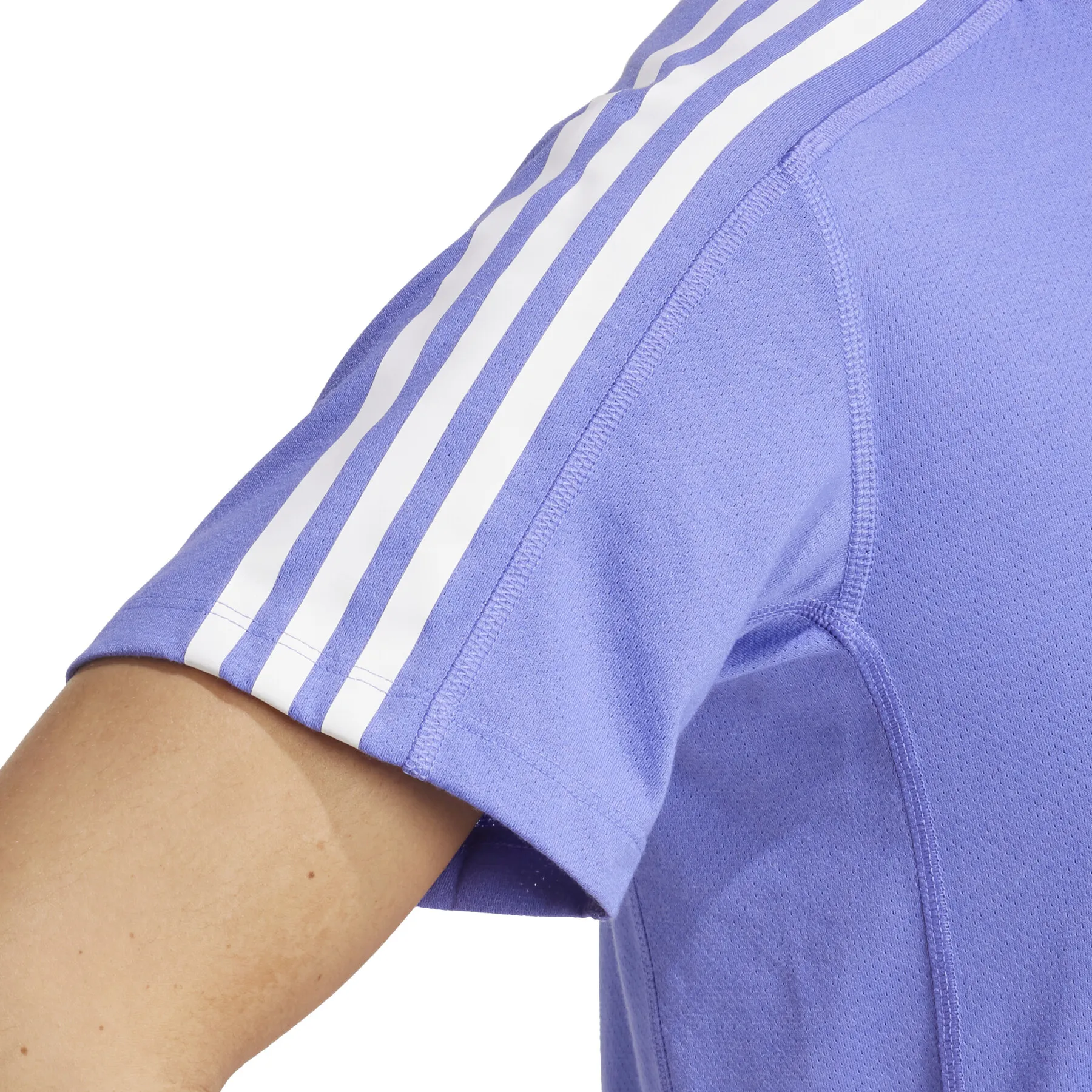 Maglia da donna adidas Own the Run 3-Stripes