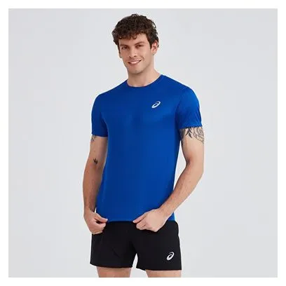 Maglia manica corta Asics Core Run Blu