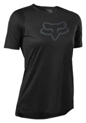 Maglia manica corta da donna Fox Flexair nera