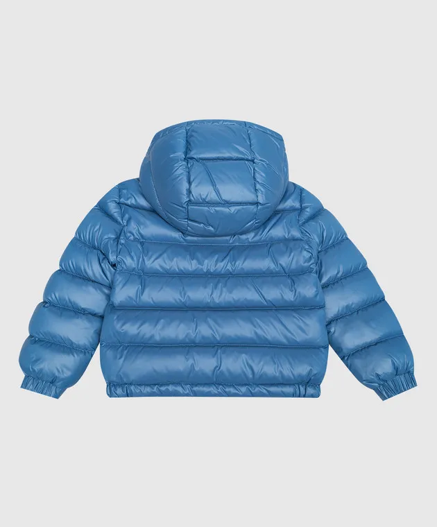 Moncler ENFANT Piumino blu da bambino New Aubert 1A0008068950810