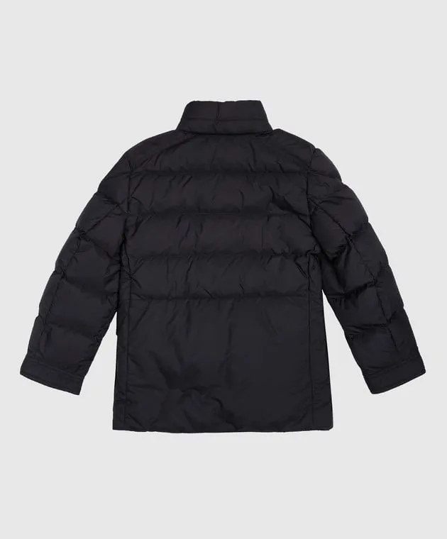 Moncler ENFANT Piumino nero da bambino Klopas J29541A000335968E1214