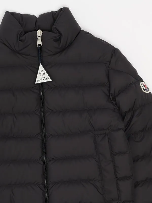 MONCLER  Piumino bambino Moncler Baudinet in piuma Nero