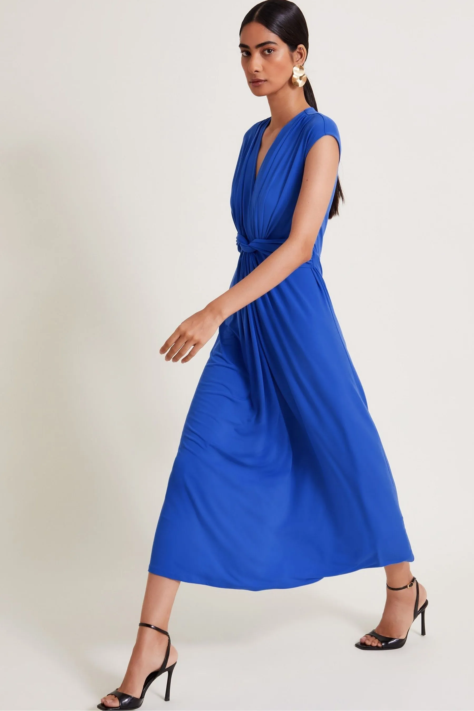 Monsoon - Jaya - Abito maxi in jersey