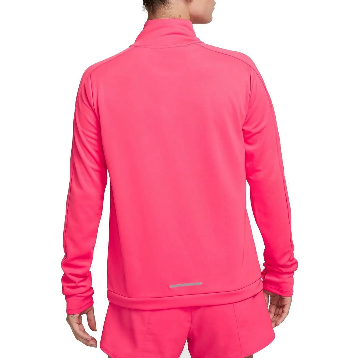      NIKE MAGLIA MANICA LUNGA 1/2 ZIP DRI-FIT SWOOSH HBR DONNA  