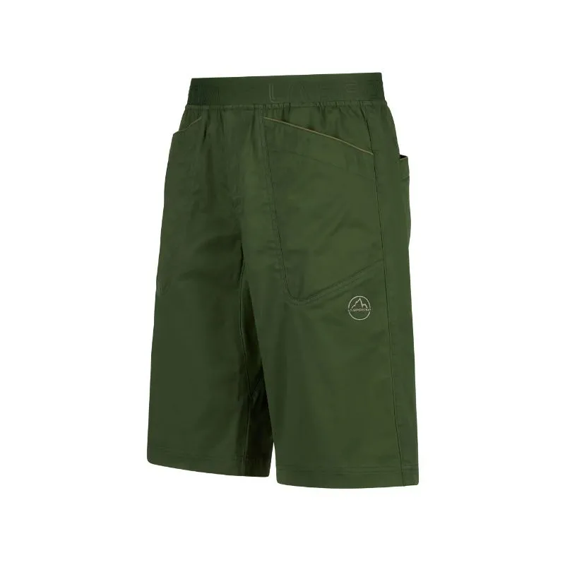 Pantaloncini da arrampicata La Sportiva Flatanger (Turtle/Forest) Uomo