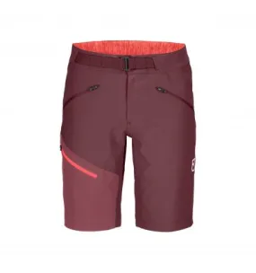 Pantaloncini da arrampicata Ortovox Brenta (degustazione) donna