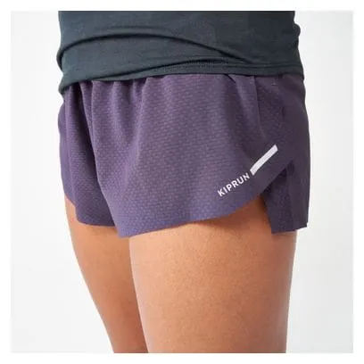 Pantaloncini da corsa Kiprun Run 900 Light Violet Donna