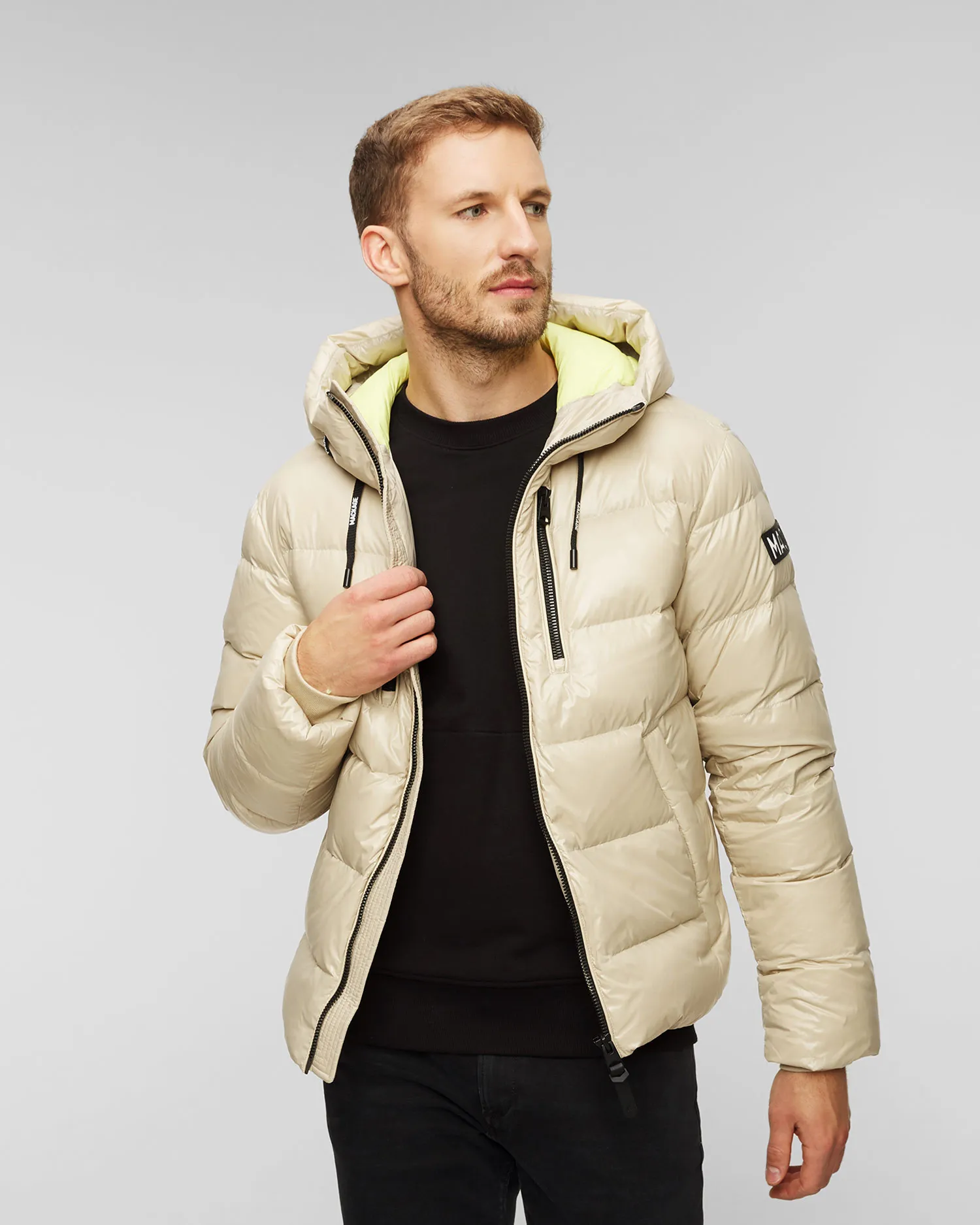 Piumino beige da uomo Mackage Victor p002049-281