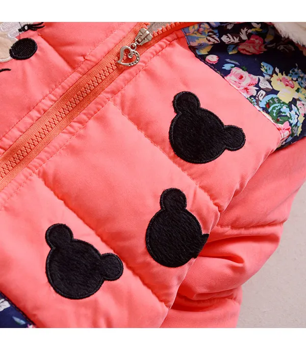 Piumino bimba Minnie orecchie