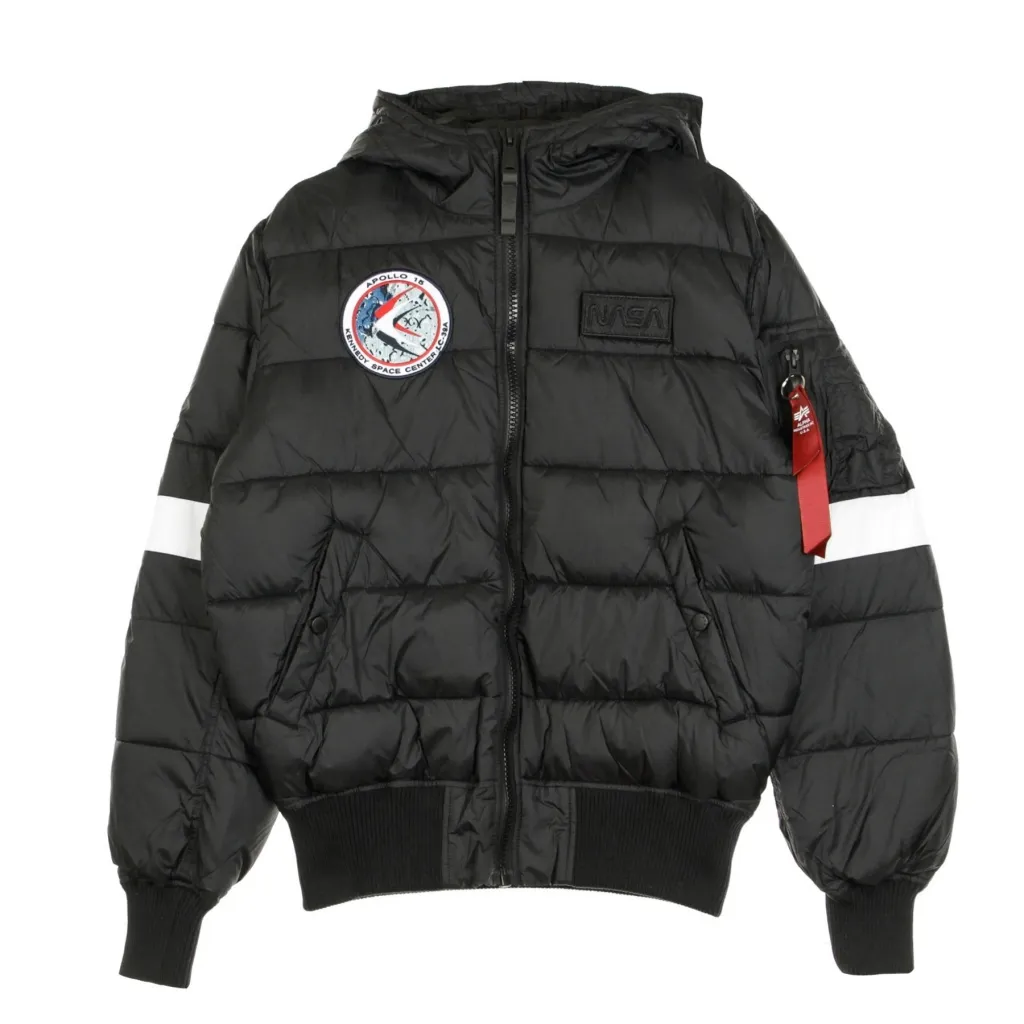 piumino uomo nasa hooded puffer fd BLACK