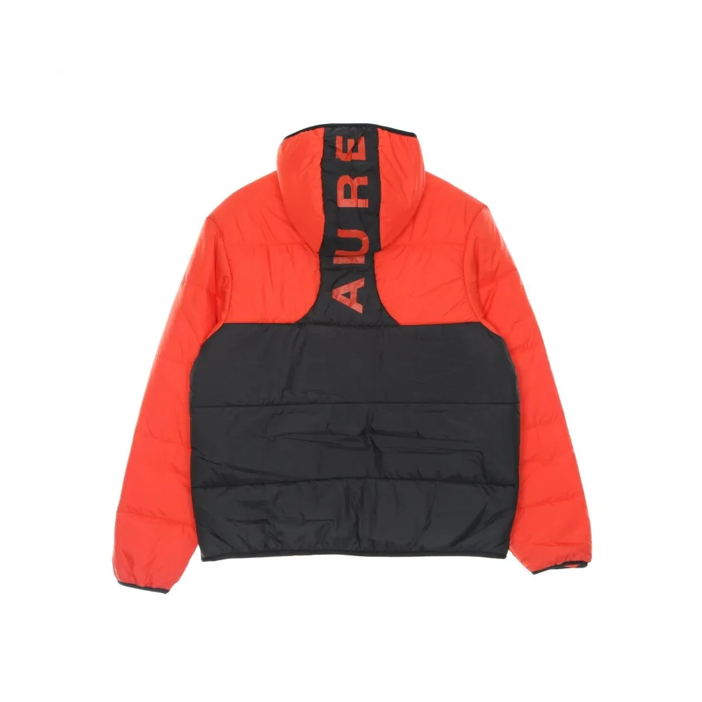 piumino uomo puffer jacket BLACK/BRIGHT RED