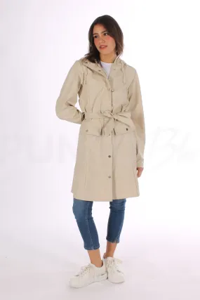 RAINS | CURVE W JACKET BEIGE - Punto Blu