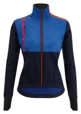 Santini Vega Absolute Blue Women's Long Sleeve Jacket