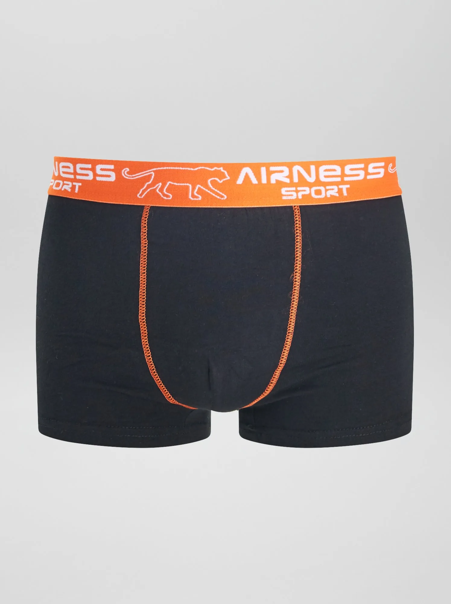 Set di 3 boxer 'Airness' con cintura - NERO