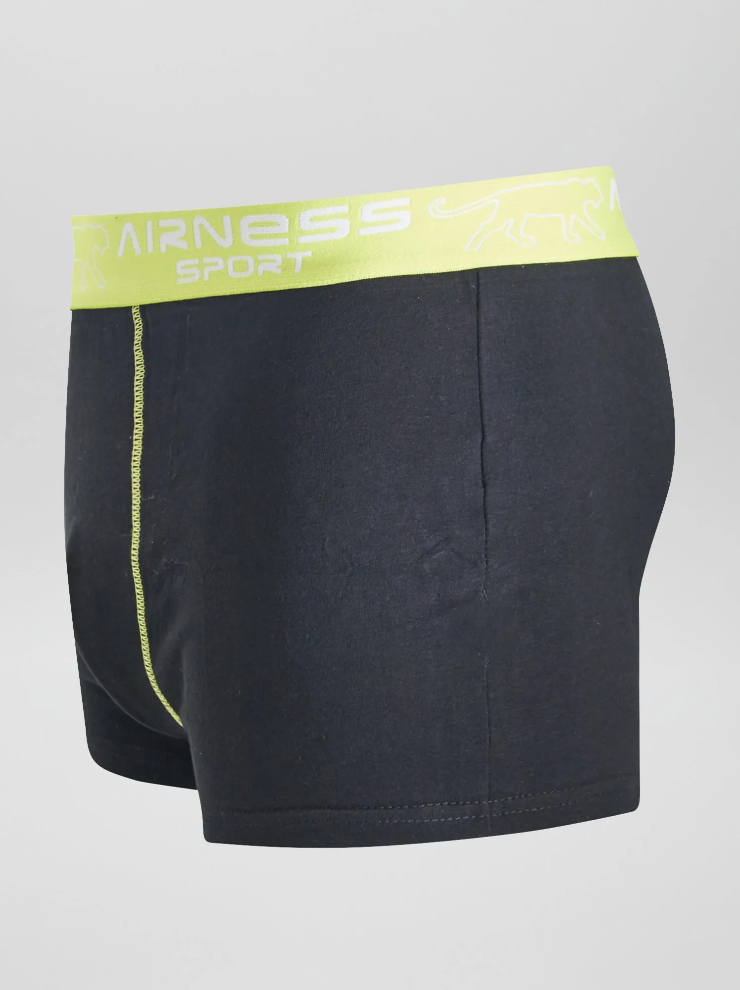 Set di 3 boxer 'Airness' con cintura - NERO