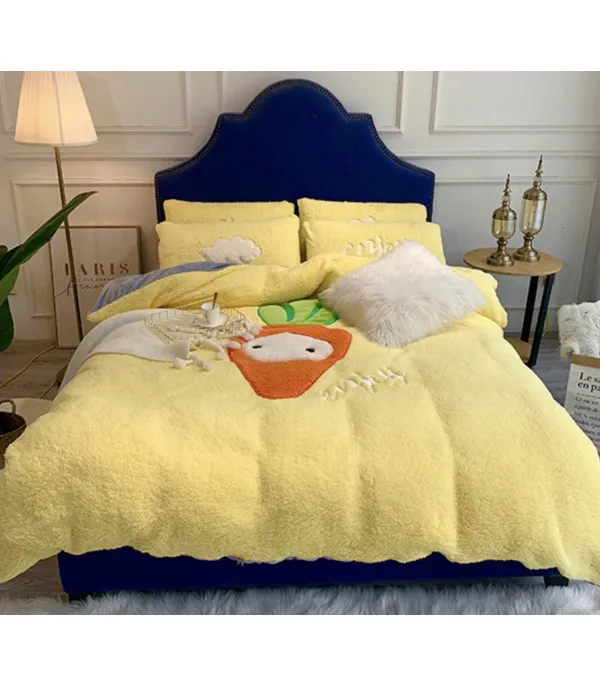 Set letto pelosi peluchosi