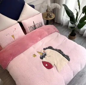 Set letto pelosi peluchosi