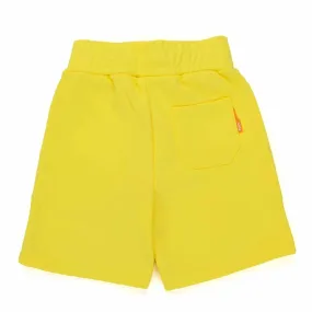 Shorts In Felpa Giallo Bambino E Teenager