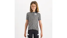 SPORTFUL Maglia Checkmate Kid Black/White Cedar