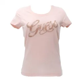 SS RN GUESS SCRIPT TEE Rosa