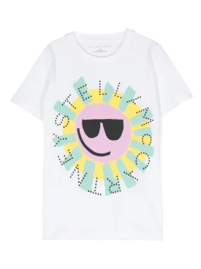 stella mccartney T-shirt stampa sole